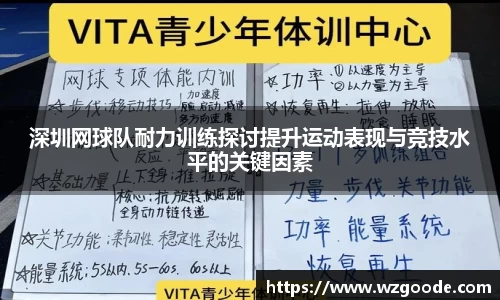 深圳网球队耐力训练探讨提升运动表现与竞技水平的关键因素